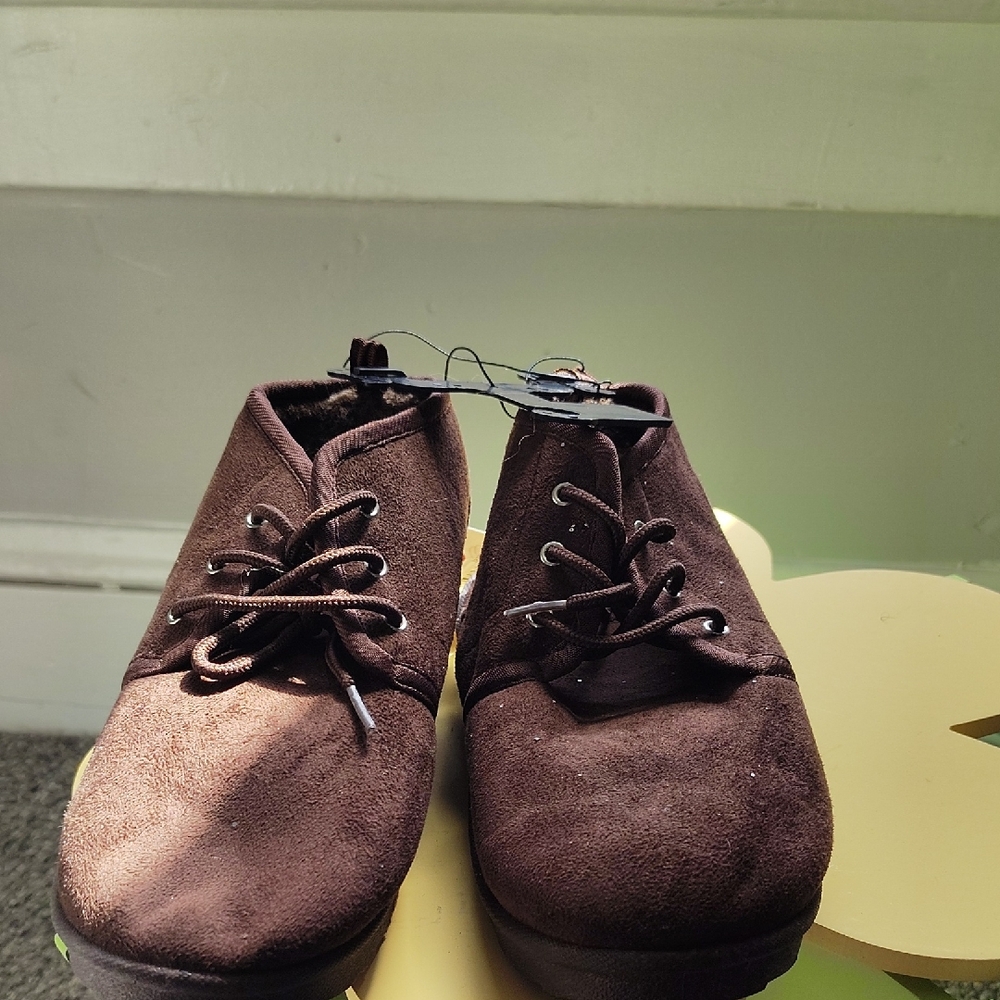 Men's Brown Suede Shoes